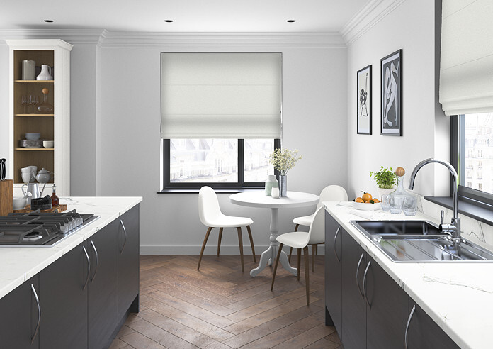 Oslo, Platinum - Roman Blind - Image 5